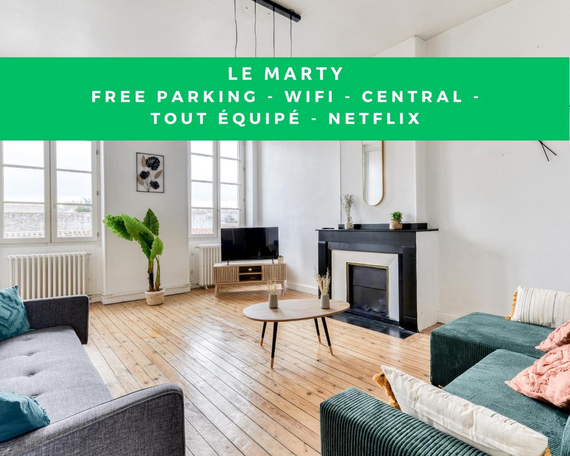 El Marty - Central - Climatisation - Parking Gratuit - Wifi قرقشونه المظهر الخارجي الصورة